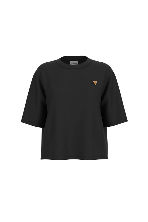 Kadın Collecte Boxy T-Shirt - Siyah 