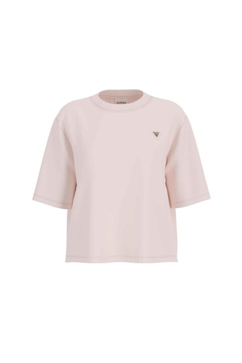 Kadın Collette Boxy T-Shirt - Krem 