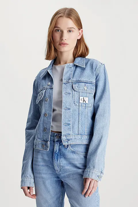 Kadın Cropped 90'S Denim Ceket 