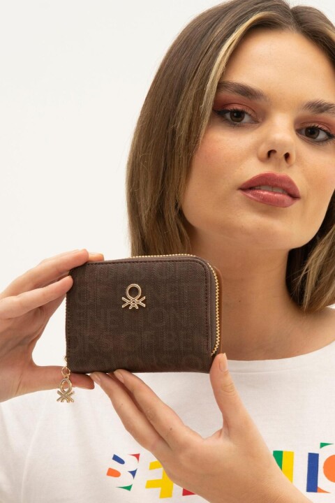 Kadın Cüzdan - Kahve - Taba 