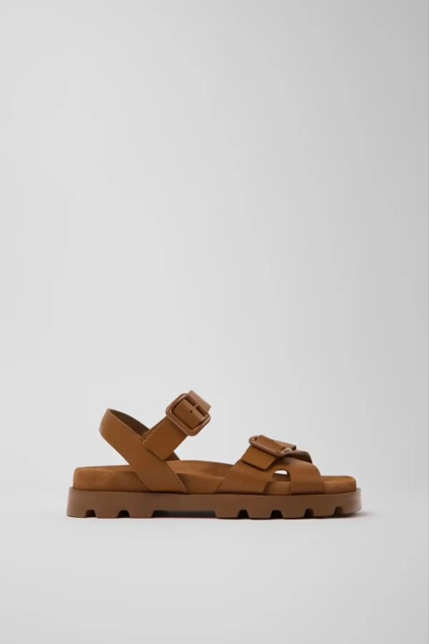 Kadın Brutus Sandalet - Kahverengi 