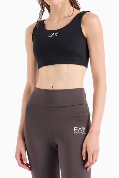 Kadın Ea7 Sporcu Sütyen - Siyah 