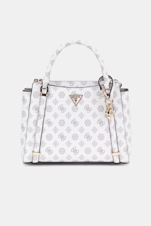 Kadın Eco Erica 4G ve Peony Logolu El Çantası - Beyaz 