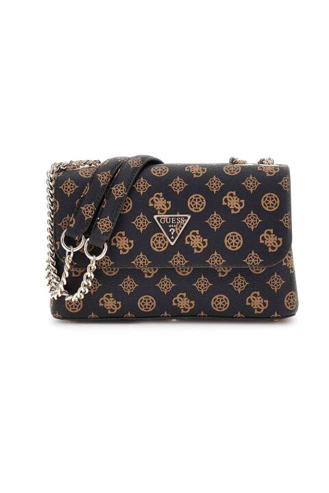 Kadın Eco Erica Convertiable X Omuz Çantası - Koyu Kahve 