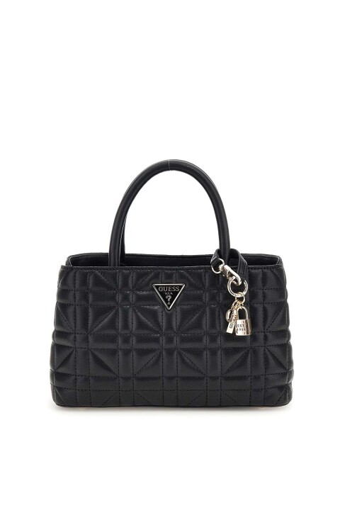 Kadın Edita Elite Satchel Omuz Çantası - Siyah 