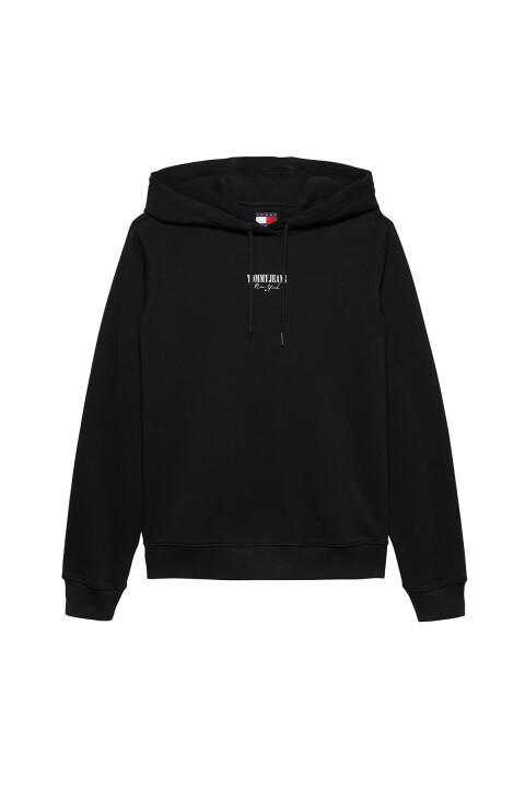 Kadın Essential Logo 2 Kapüşonlu Sweatshirt - Siyah 