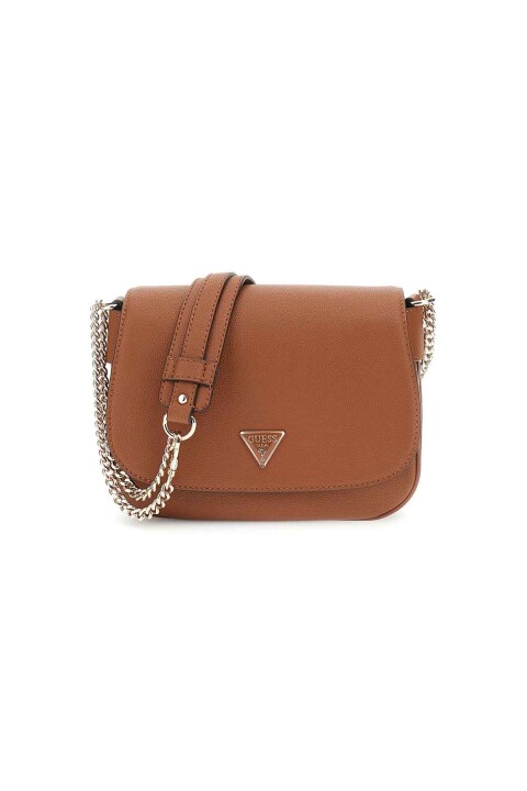 Kadın Fedora Flap Shoulder Bags Omuz Çantası - Taba 