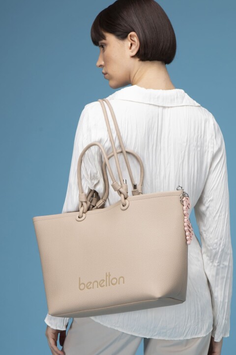 Kadın Floter Kol Çantası - Ten 