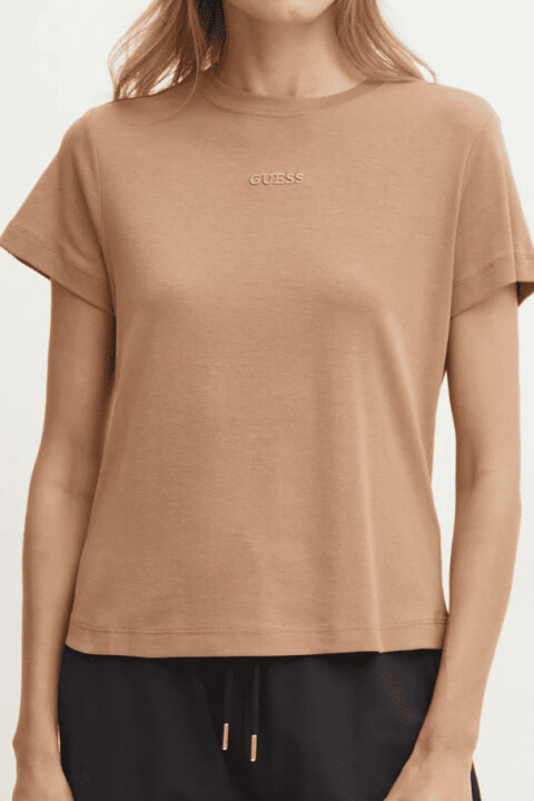 Kadın Gelsey T-Shirt - Camel 
