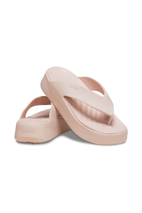 Kadın Getaway Platform Flip Terlik - Pudra 