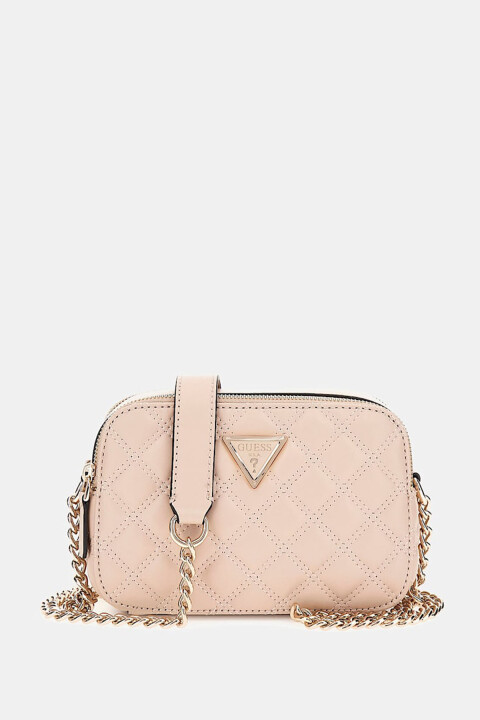 Kadın Gıully Kapitone Çapraz Çanta - Pudra Pembe 