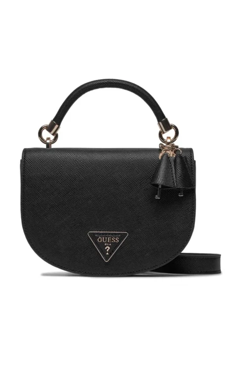 Kadın Gızele Mını Saddle Çapraz Çanta - Siyah 