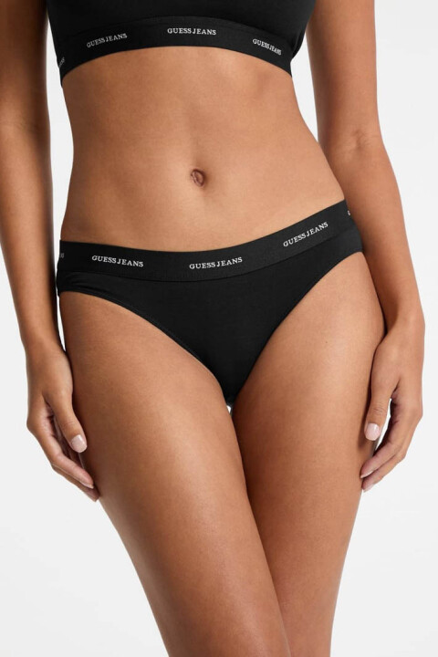 Kadın Gj Brazilya Slip - Siyah 