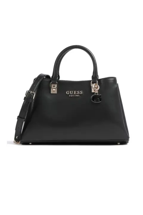Kadın Guess Eliette Sentetik El Ve Omuz Çantası - Siyah 