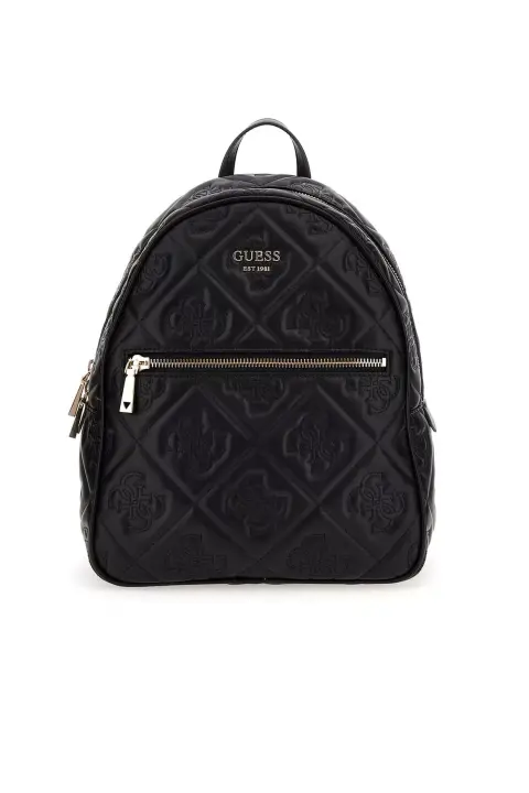 Kadın Guess Vıkky Iı Sırt Çantası - Siyah 