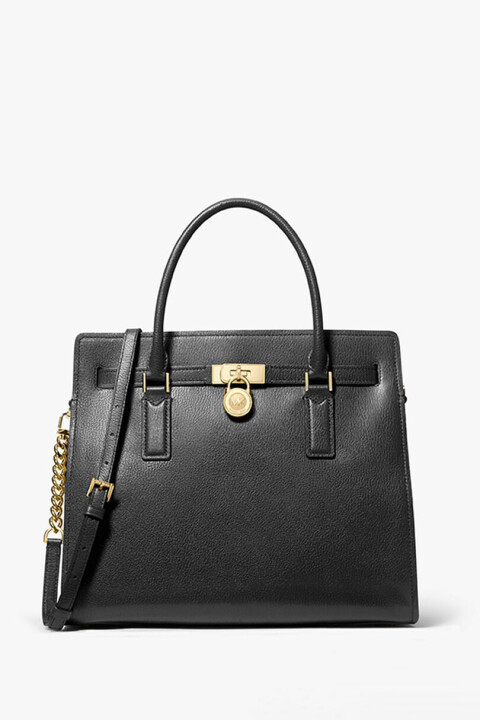 Kadın Hamilton Moderne Büyük Boy El ve Omuz Çantası - Siyah 