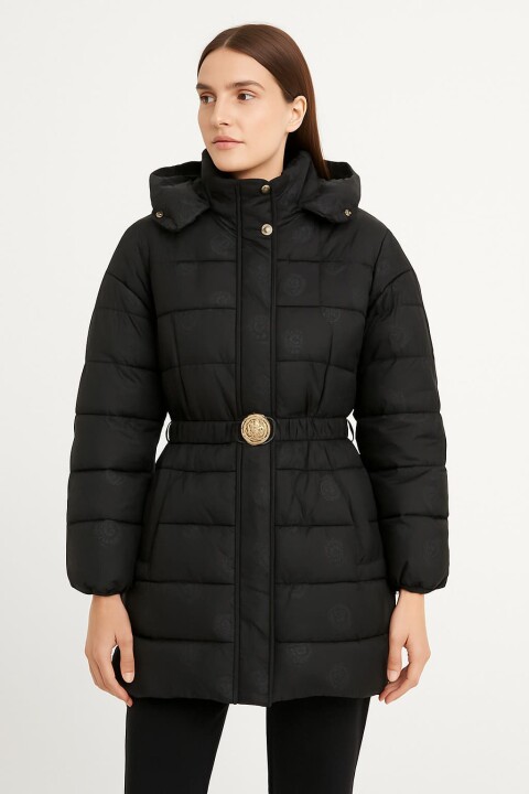 Kadın Imma Mont - Siyah 