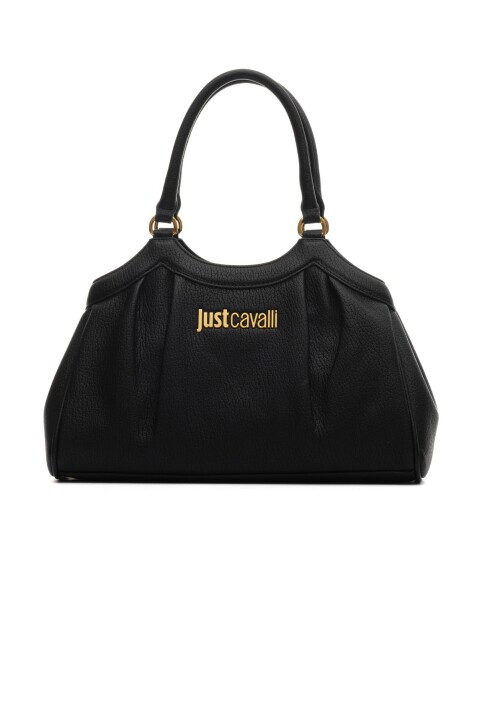 Kadın Jc Yazı Logo Omuz Çantası - Siyah 