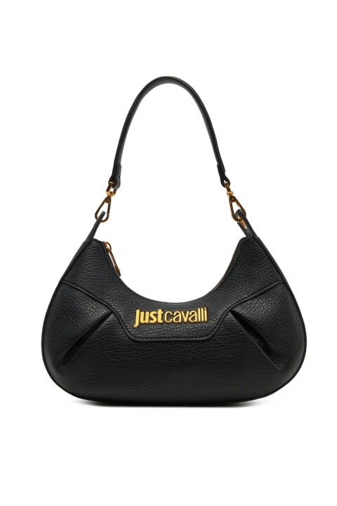 Kadın Jc Yazı Logo Omuz Çantası - Siyah 