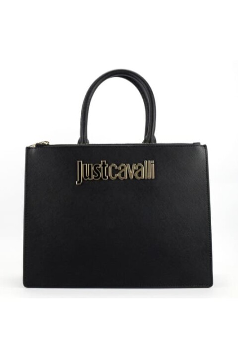 Kadın Jc Yazı Logo Omuz Çantası - Siyah 