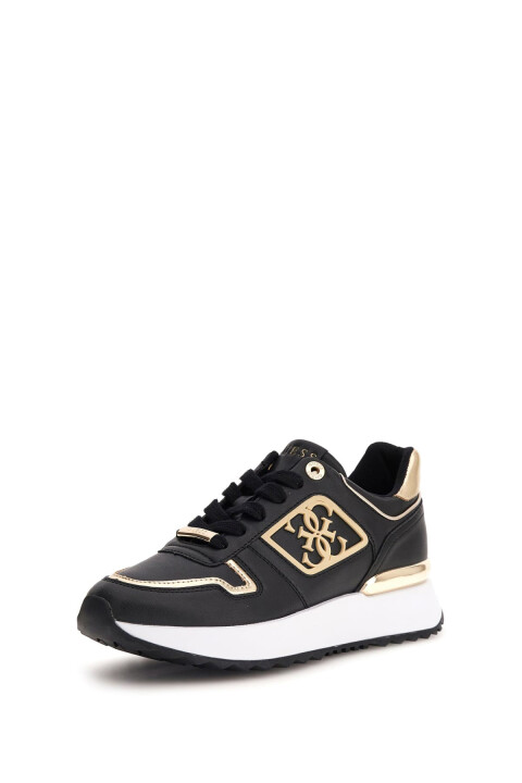 Kadın Koyaa 4G Peony Logo Running Sneaker - Siyah/Gold 