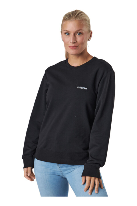 Kadın L/S Sweatshirt Lounge & Sleepwear - Siyah 