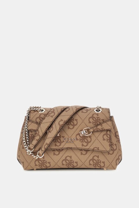 Kadın Lorelei 4G logolu Rahat Çapraz Çanta - Kahve 