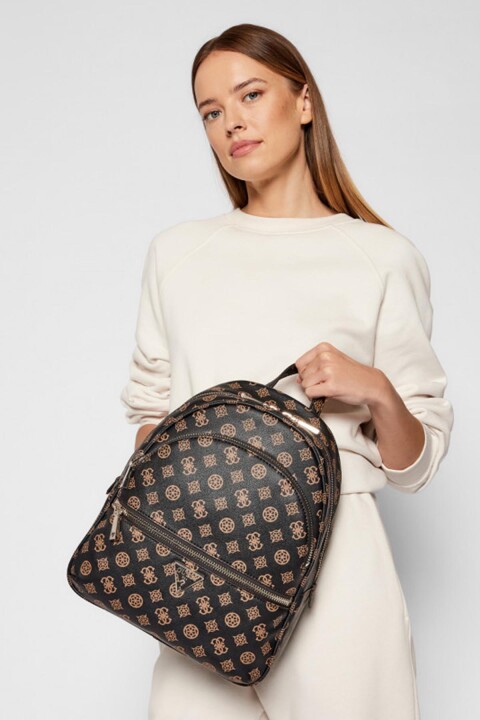 Kadın Manhattan Large Sırt Çantası - Koyu Kahve 