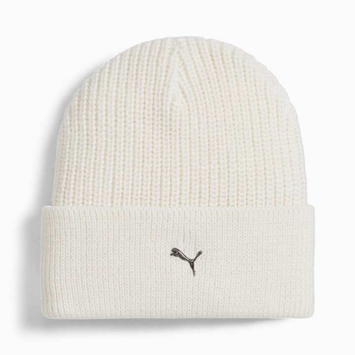 Kadın Metal Cat Bere - Beyaz 