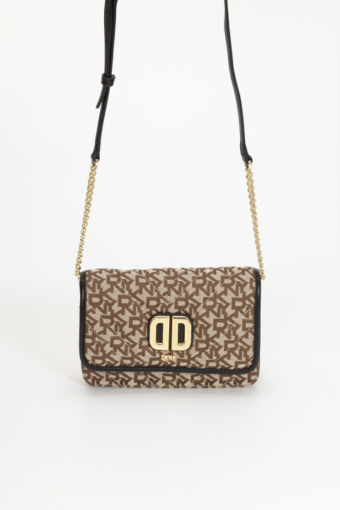 Kadın Mini Omuz Çantası - Karamel 