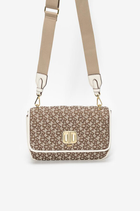 Kadın Mini Omuz Çantası - Krem 