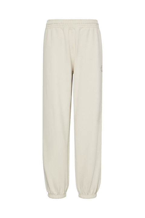 Kadın Monologo French Terry Jogger Eşofman Altı - Ekru 