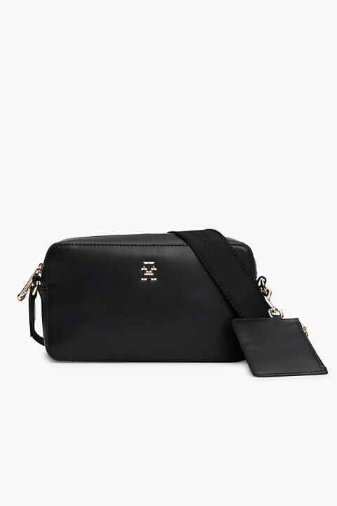 Kadın Monotip Kamera Çantası - Siyah 