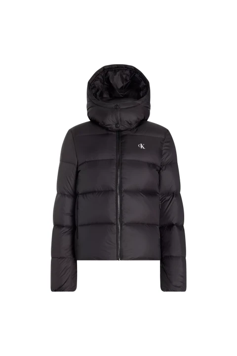 Kadın Mw Down Short Puffer Mont-Siyah 