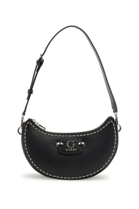 Kadın Nastra Mini Omuz Çantası - Siyah 