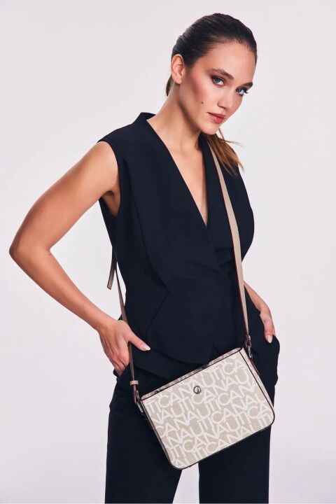 Kadın Nautica Postacı Çantası - Taş 