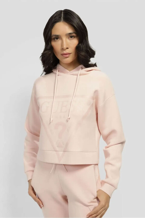 Kadın New Alisa Hooded Sweatshirt - Pembe 