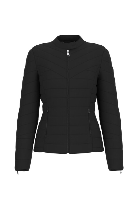 Kadın New Vona Kapitone Ceket - Siyah 