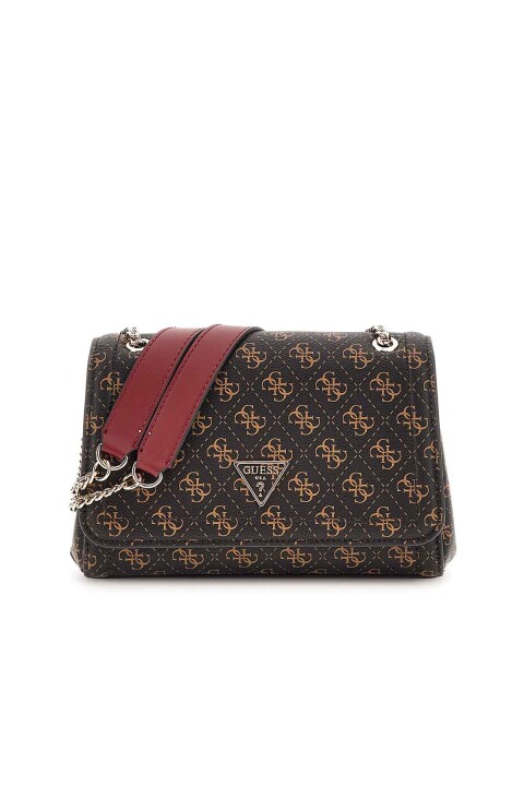 Kadın Noelle Convertible X Çapraz Çanta - Kahverengi 