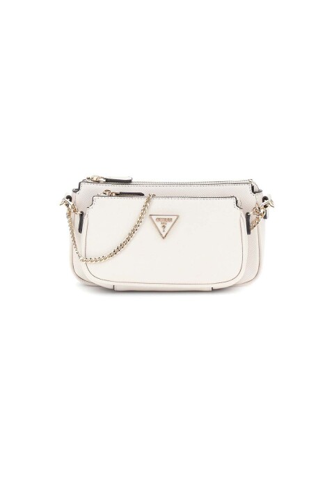 Kadın Noelle DBL Pouch Cro Mini Omuz Çantası - Krem 