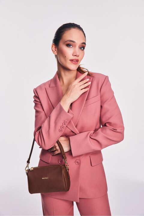 Kadın Omuz Çantası - Açık Kahve 