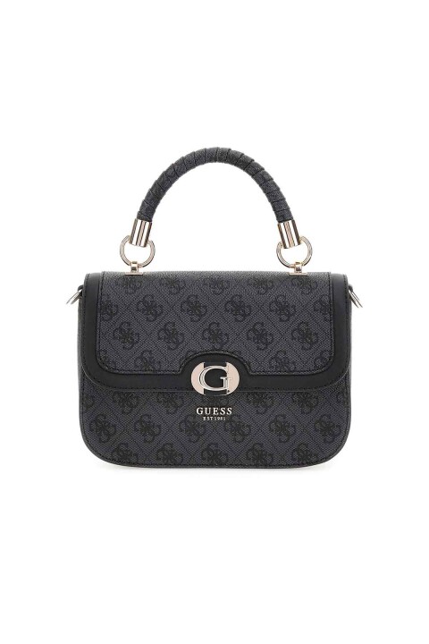 Kadın Orlina Logo Top El Çantası - Siyah 