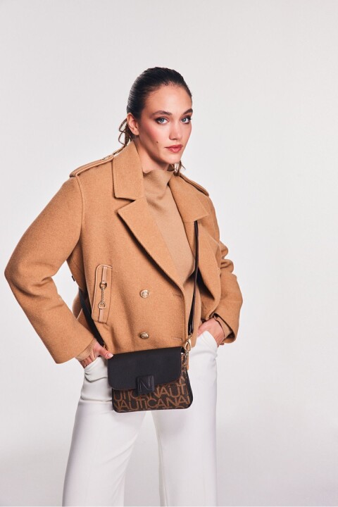 Kadın Postacı Çantası - Kahve 