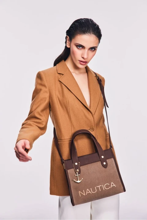 Kadın Postacı Çantası - Koyu Kahve 