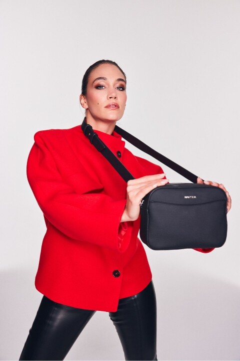 Kadın Postacı Çantası - Siyah 