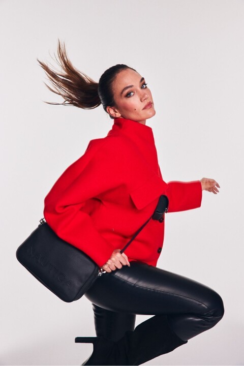 Kadın Postacı Çantası - Siyah 