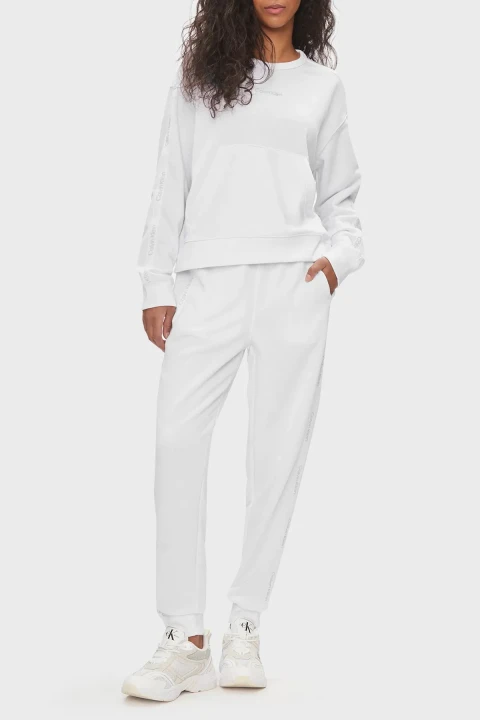 Kadın Pw - Jogger Casual Pantolon - Beyaz 