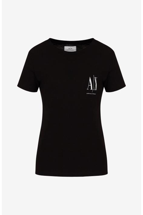 Kadın Rahat Kesim T-Shirt - Siyah 