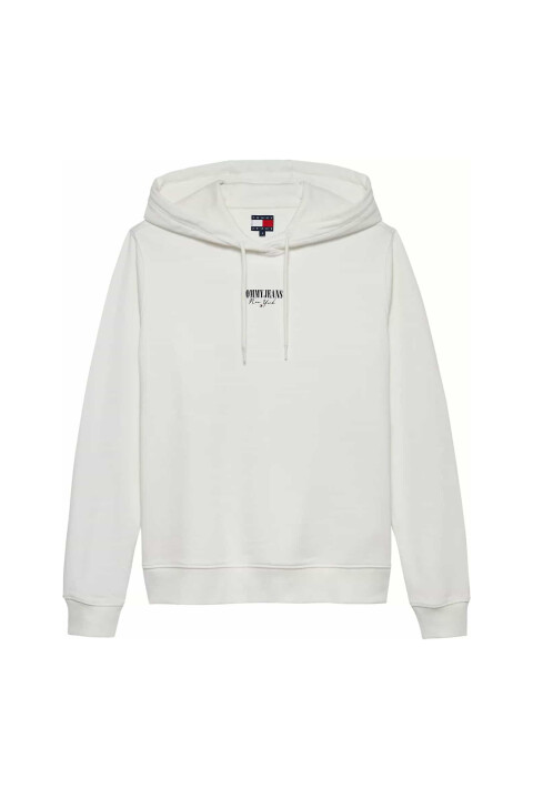 Kadın Regular Fit Kapüşonlu Logolu Sweatshirt - Ekru 