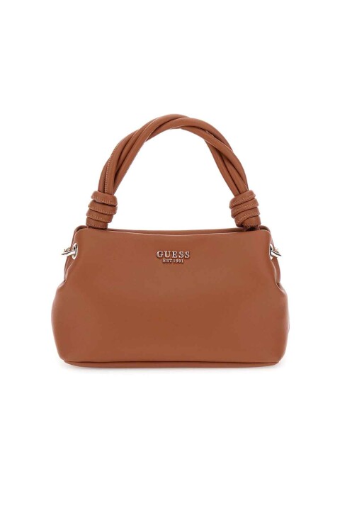 Kadın Sansa Top Handle Çapraz Omuz Çantası - Taba 